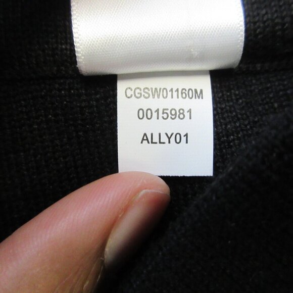 Cable & Gauge Women's Set Tunic Sweater Pants Set M Black Lounge NEW Knit 812 - Picture 10 of 14